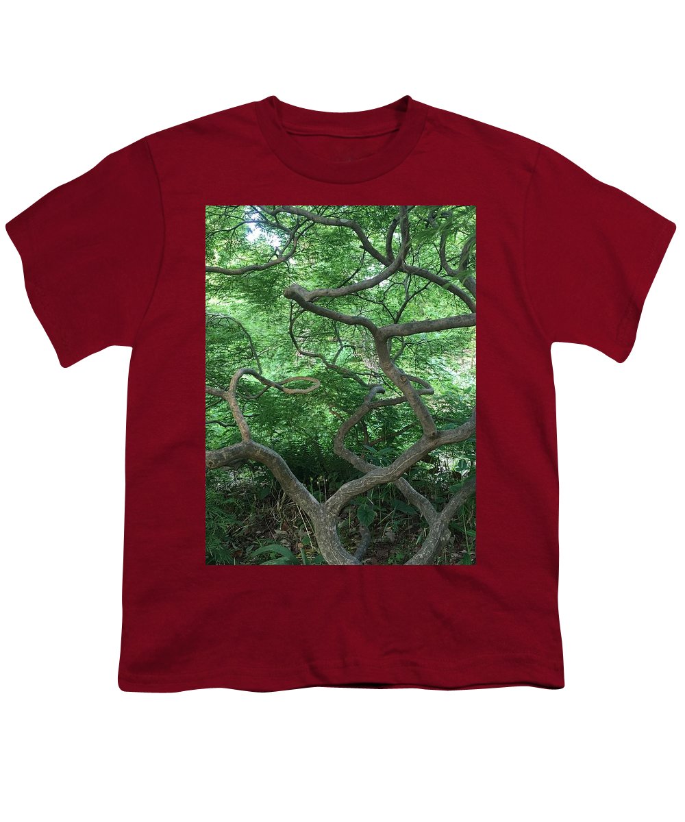 Cascading Japanese Maple - Youth T-Shirt