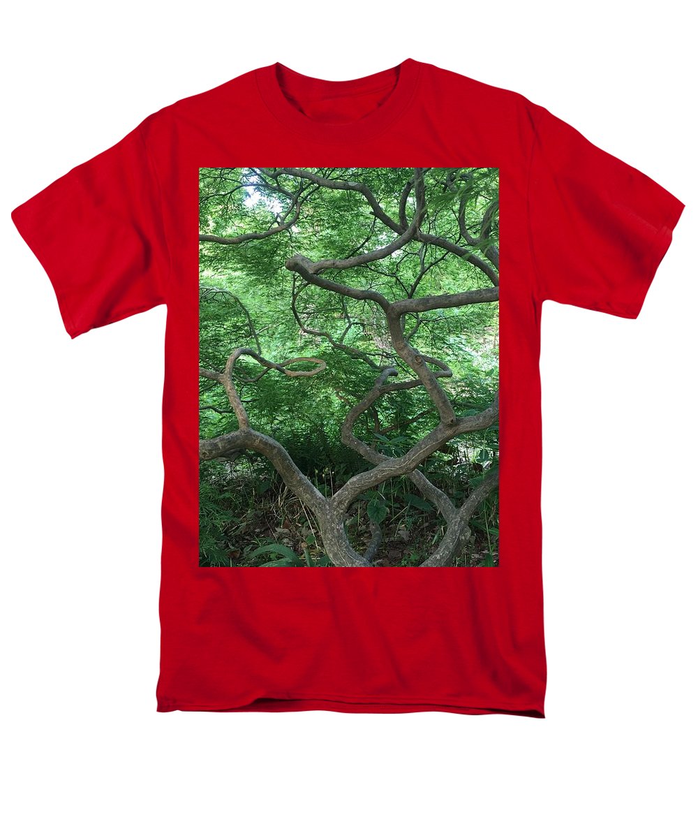 Cascading Japanese Maple - Men's T-Shirt  (Regular Fit)