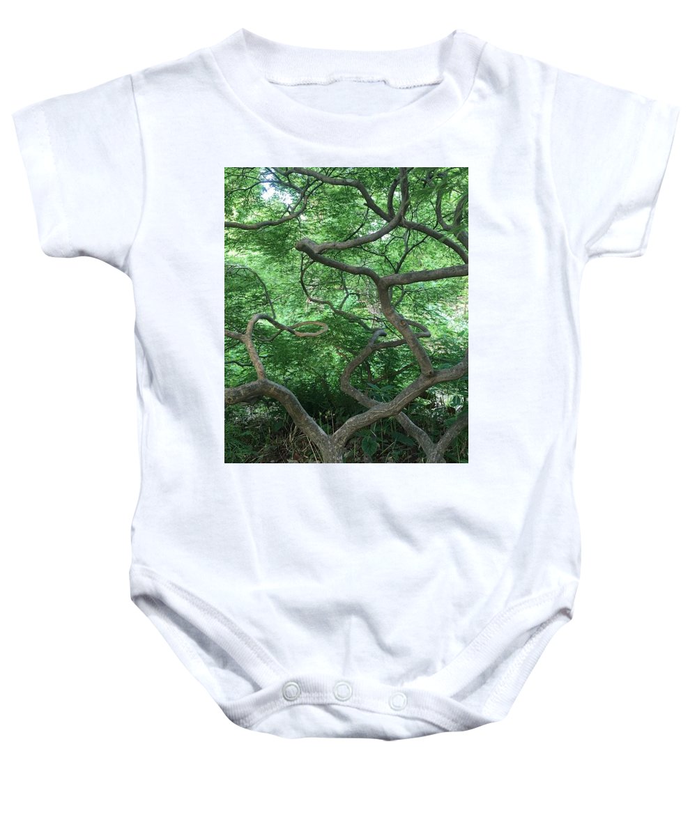 Cascading Japanese Maple - Baby Onesie