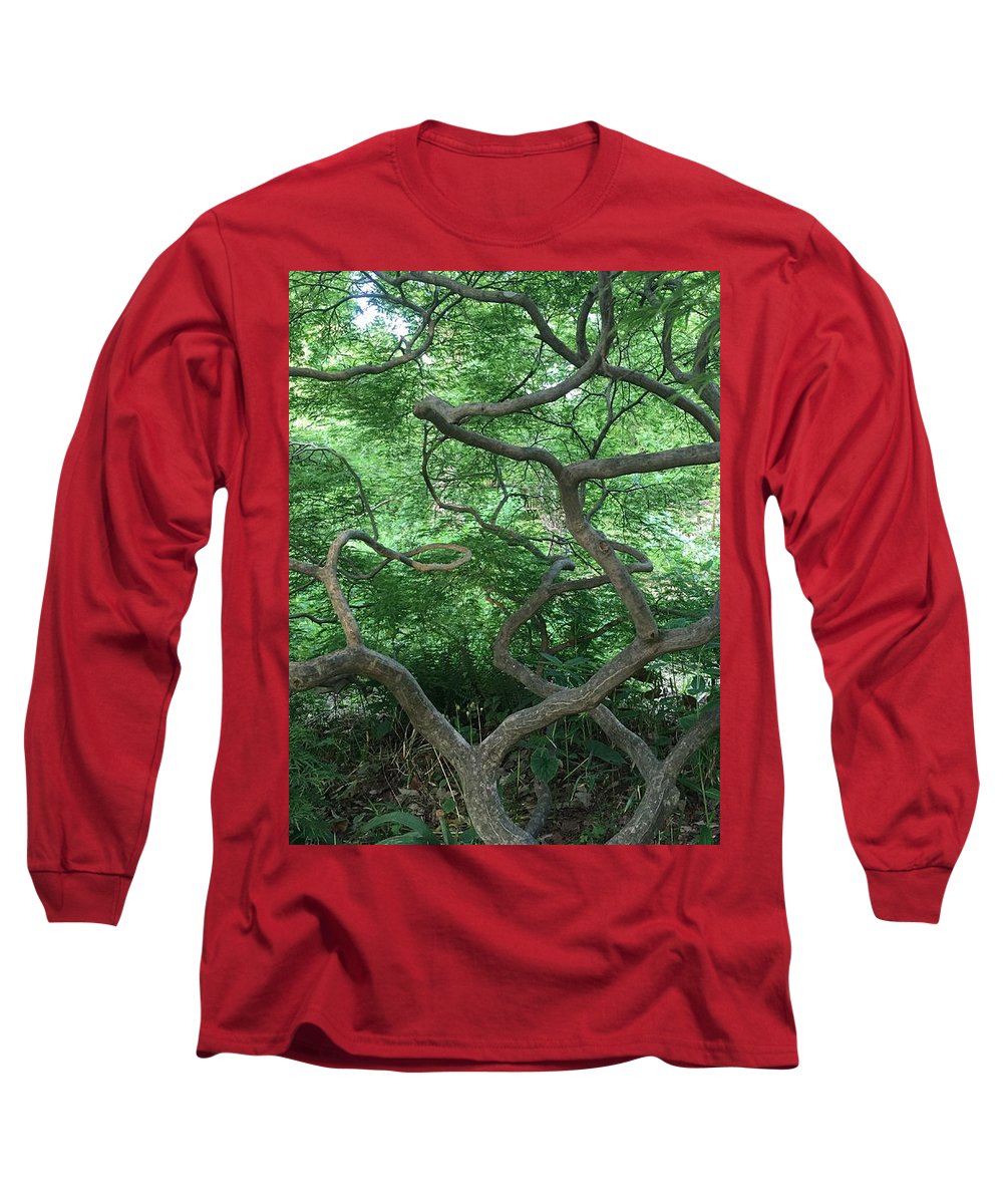 Cascading Japanese Maple - Long Sleeve T-Shirt