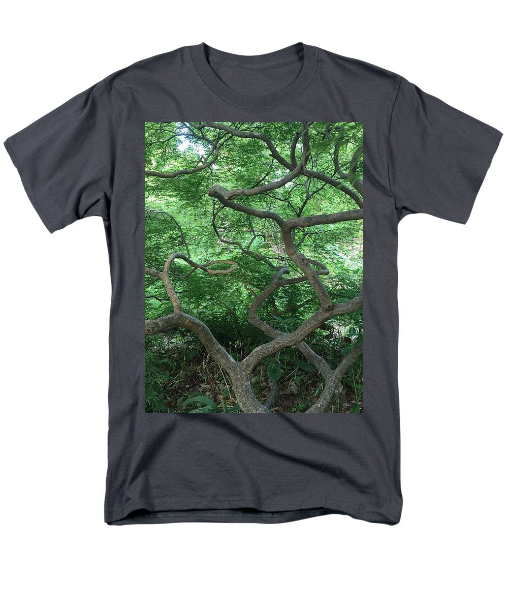 Cascading Japanese Maple - Men's T-Shirt  (Regular Fit)