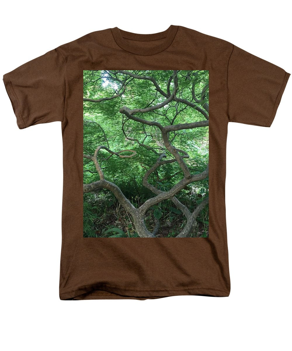 Cascading Japanese Maple - Men's T-Shirt  (Regular Fit)