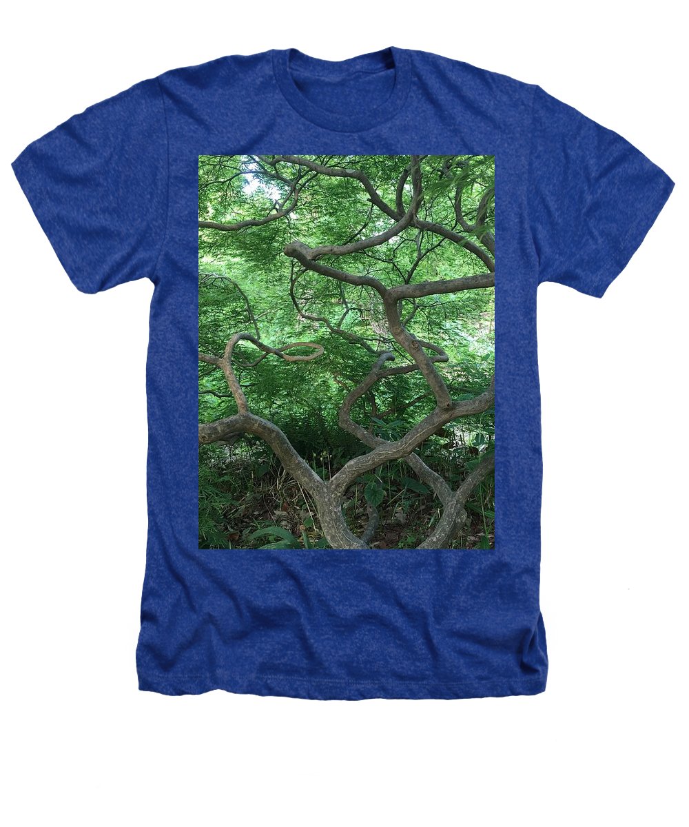 Cascading Japanese Maple - Heathers T-Shirt