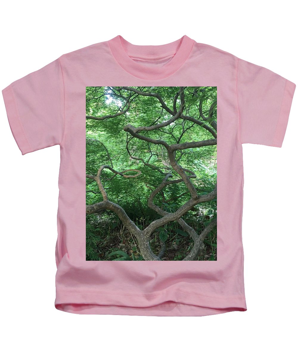 Cascading Japanese Maple - Kids T-Shirt