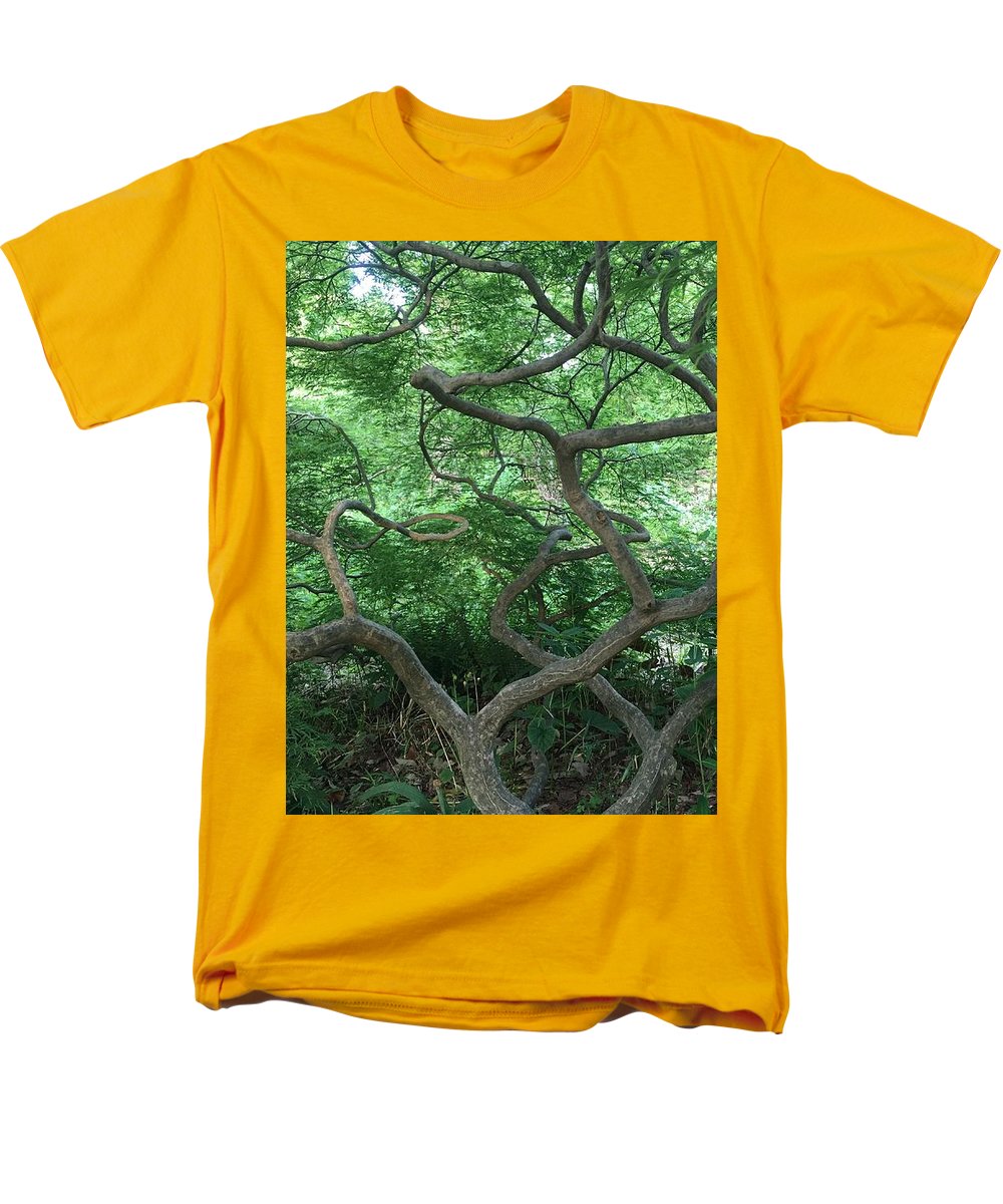 Cascading Japanese Maple - Men's T-Shirt  (Regular Fit)