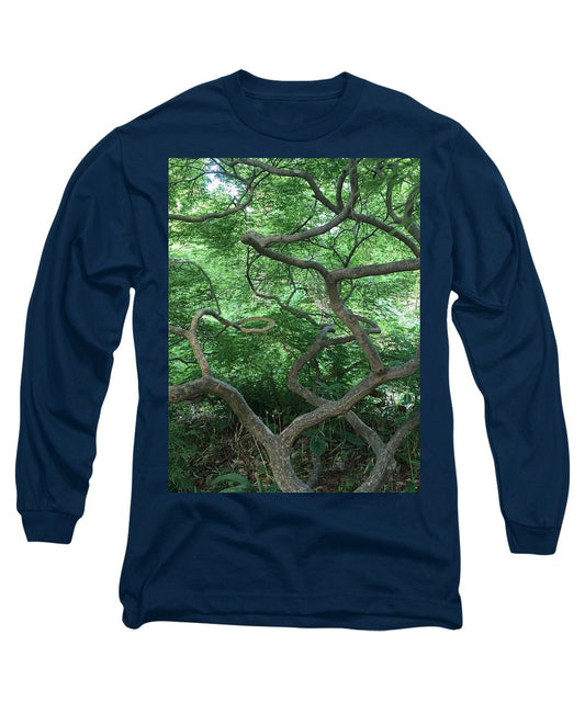 Cascading Japanese Maple - Long Sleeve T-Shirt