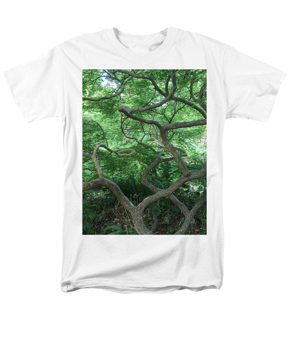 Cascading Japanese Maple - Men's T-Shirt  (Regular Fit)