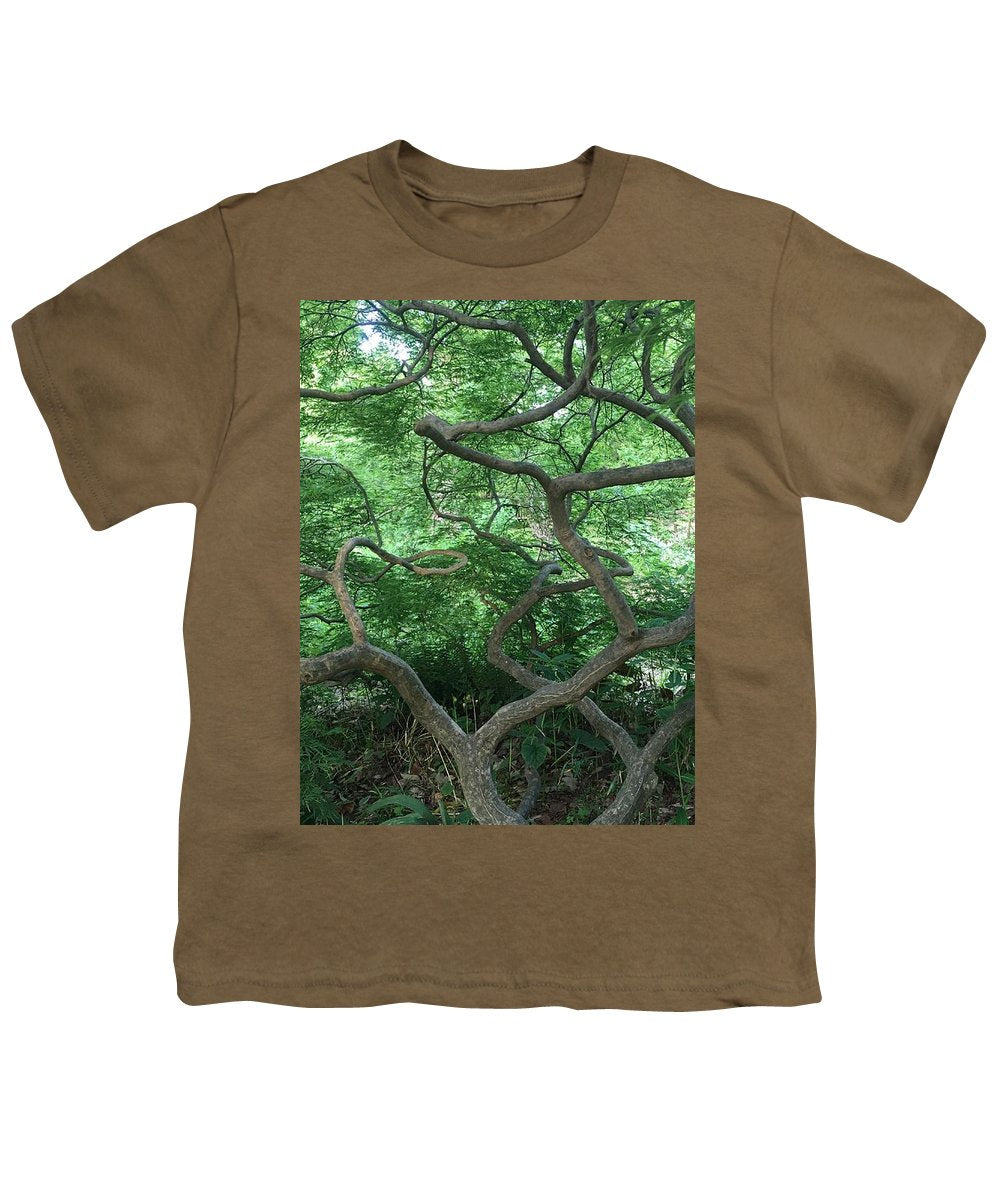 Cascading Japanese Maple - Youth T-Shirt