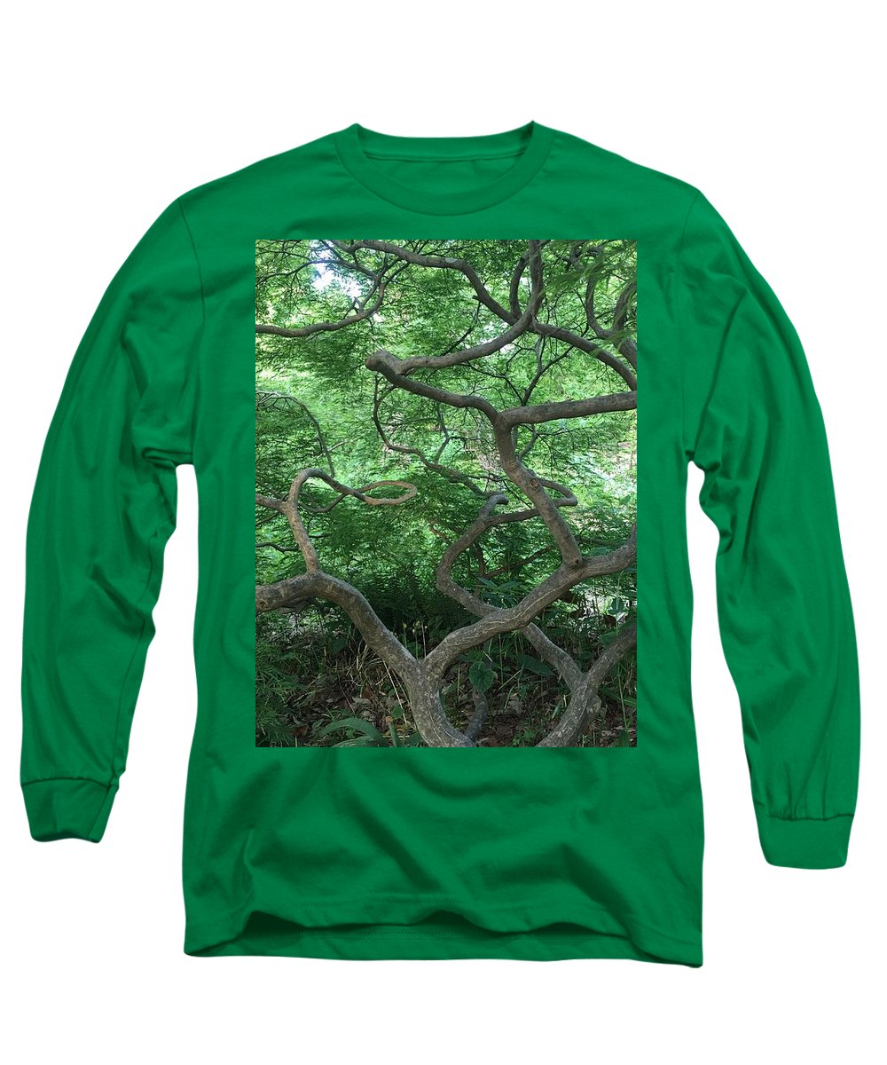 Cascading Japanese Maple - Long Sleeve T-Shirt