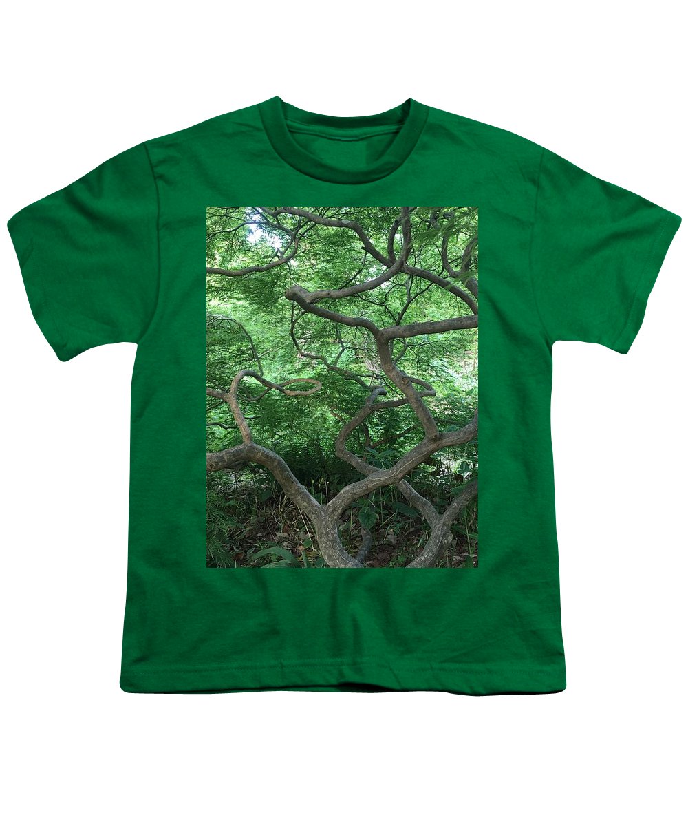 Cascading Japanese Maple - Youth T-Shirt