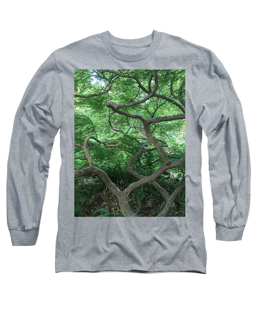 Cascading Japanese Maple - Long Sleeve T-Shirt