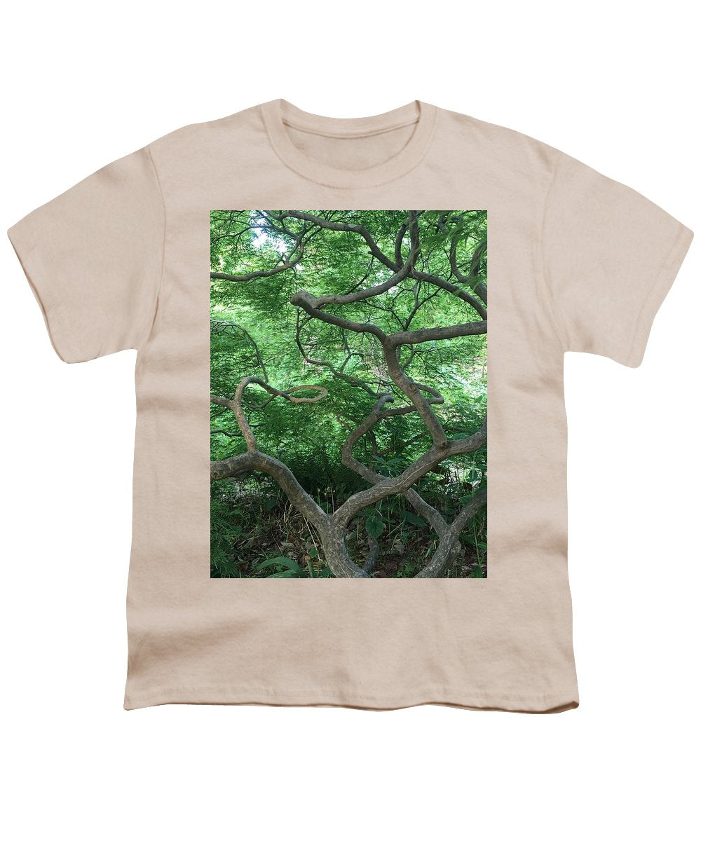 Cascading Japanese Maple - Youth T-Shirt