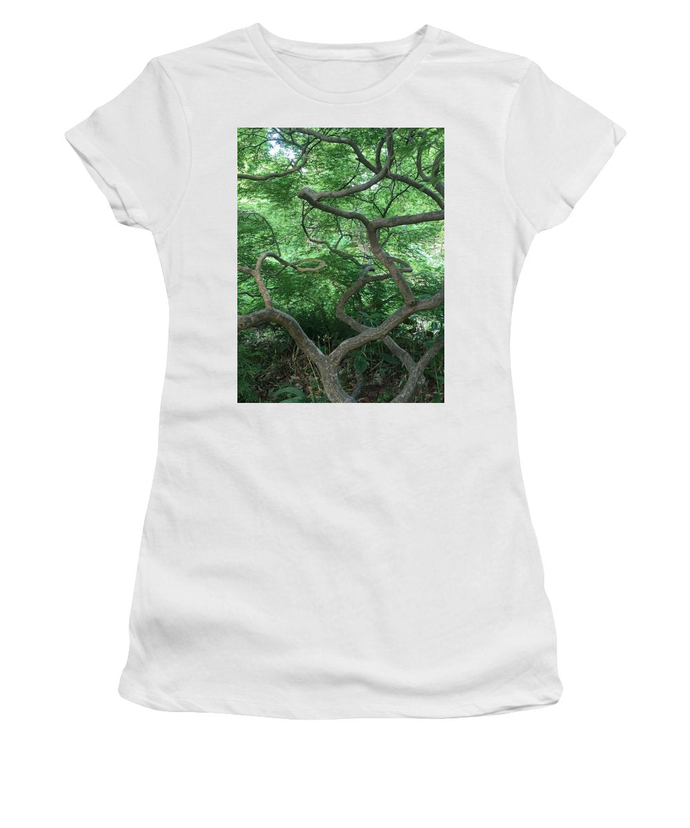 Cascading Japanese Maple - Women's T-Shirt