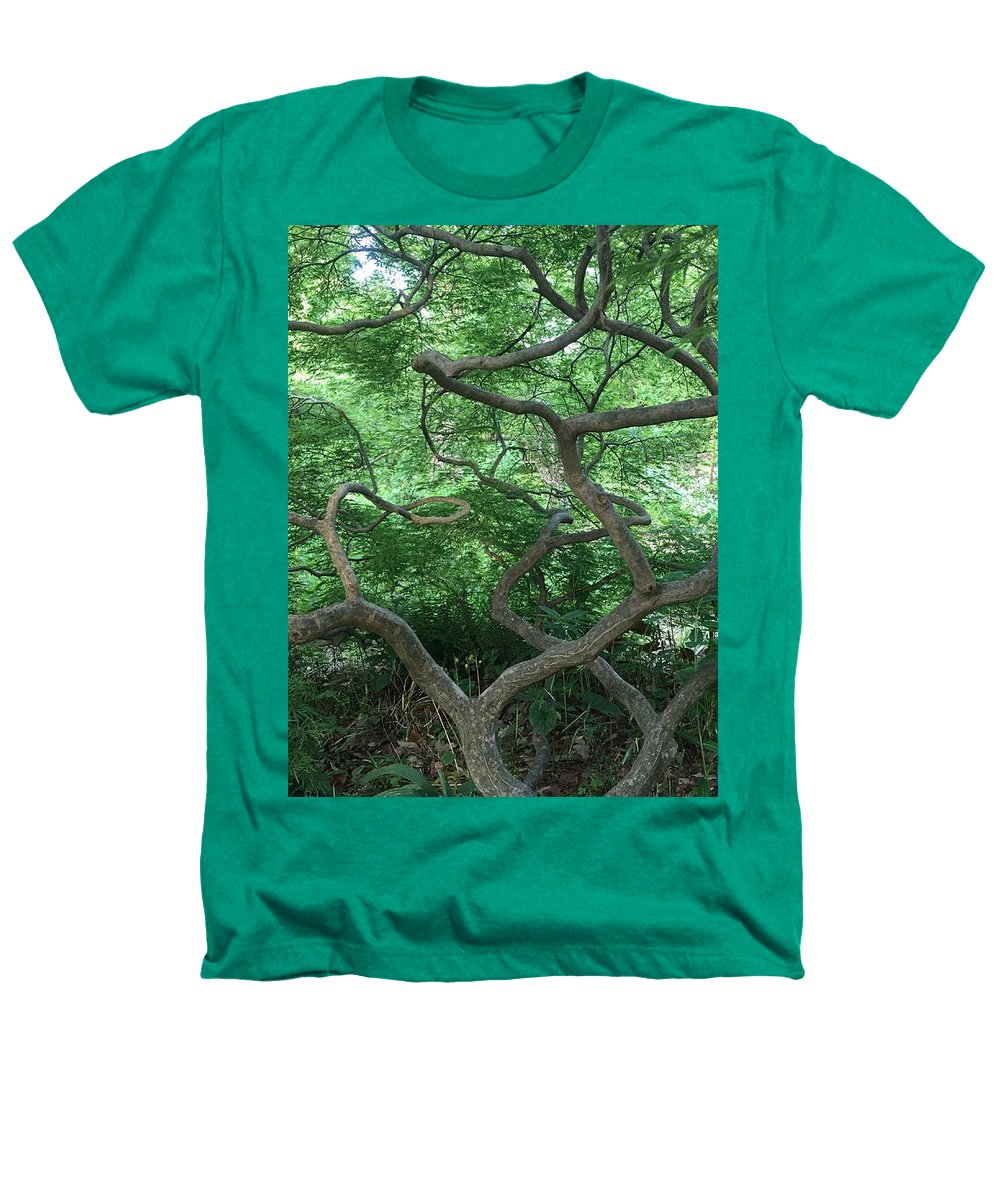 Cascading Japanese Maple - Heathers T-Shirt