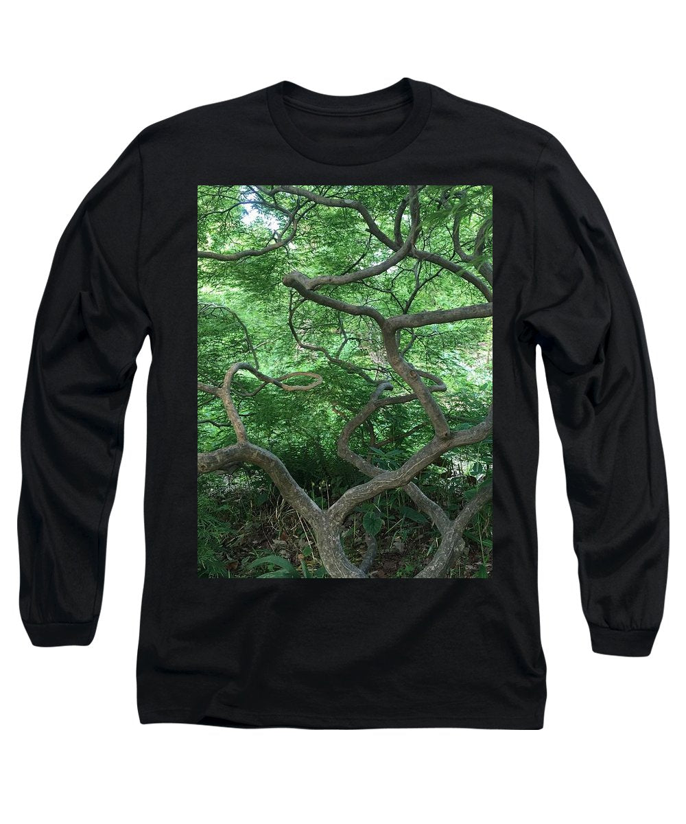 Cascading Japanese Maple - Long Sleeve T-Shirt