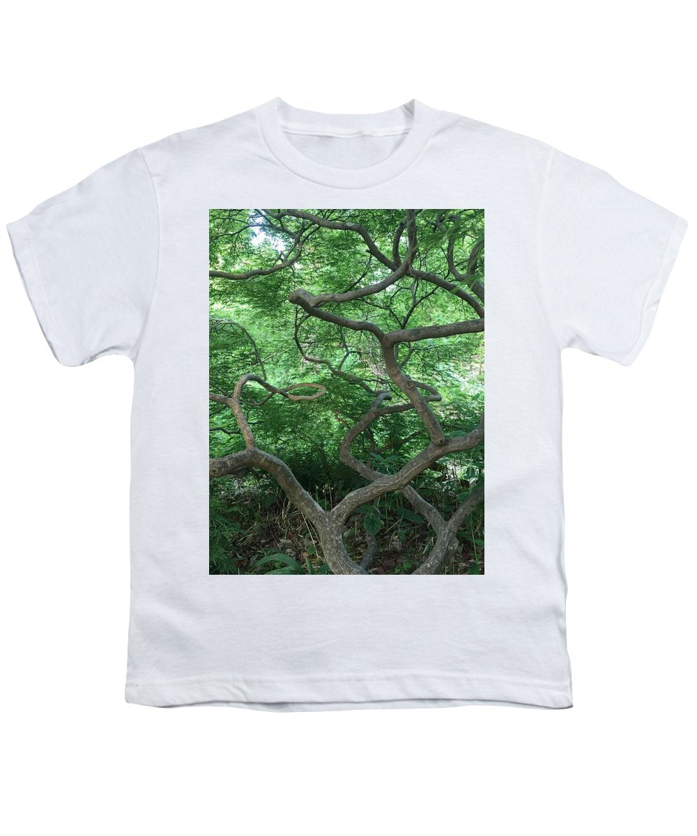 Cascading Japanese Maple - Youth T-Shirt