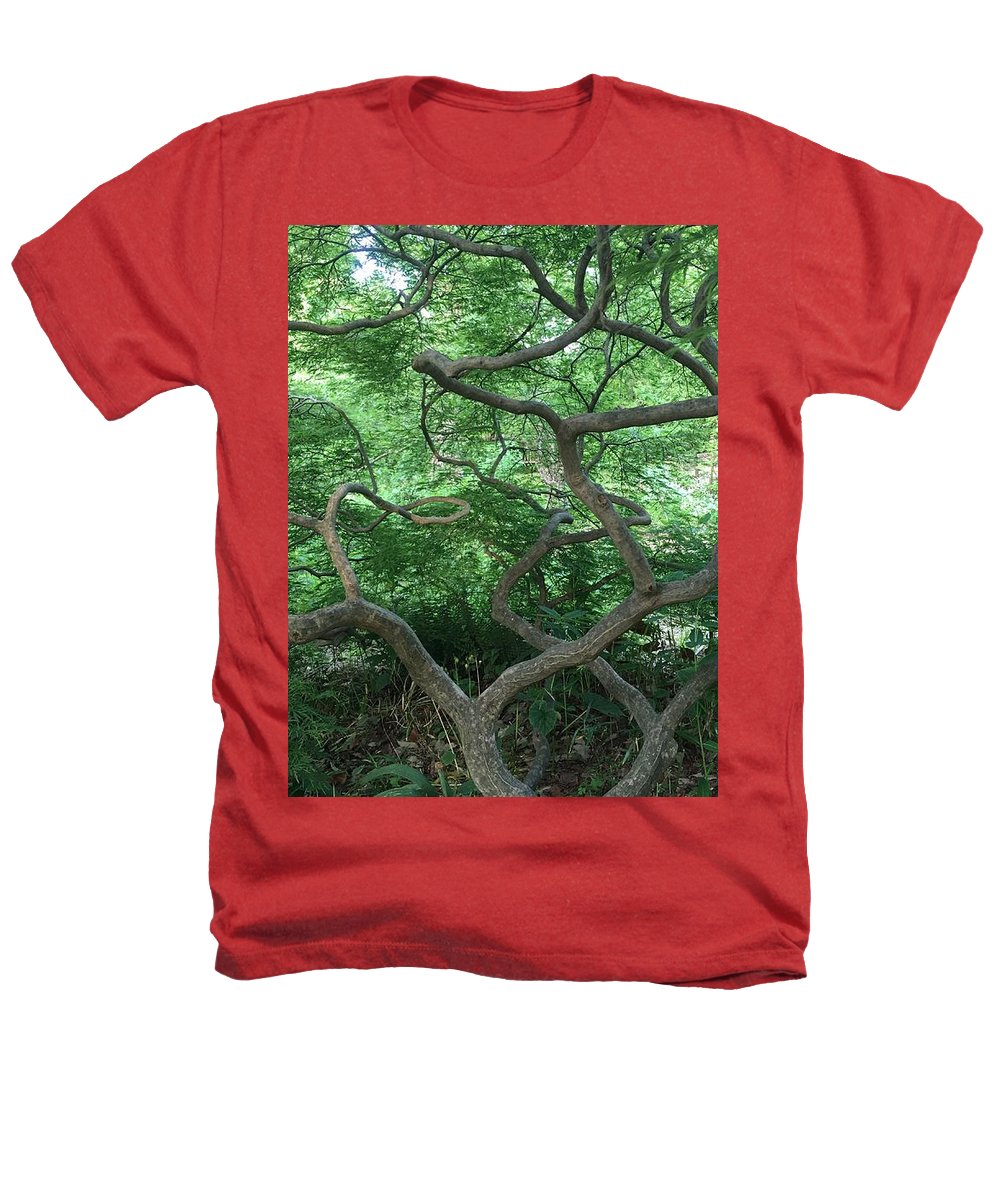 Cascading Japanese Maple - Heathers T-Shirt