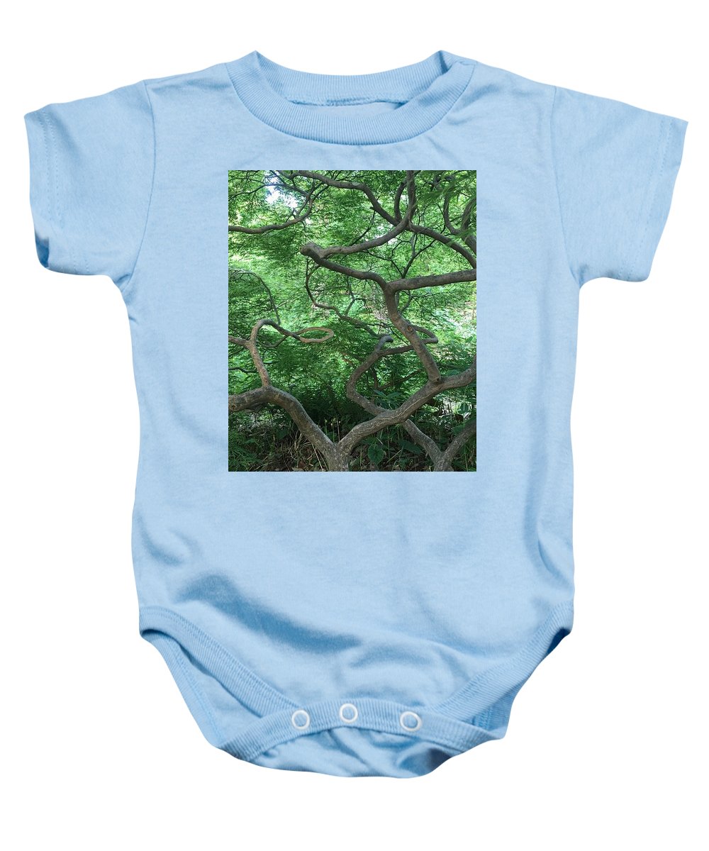 Cascading Japanese Maple - Baby Onesie