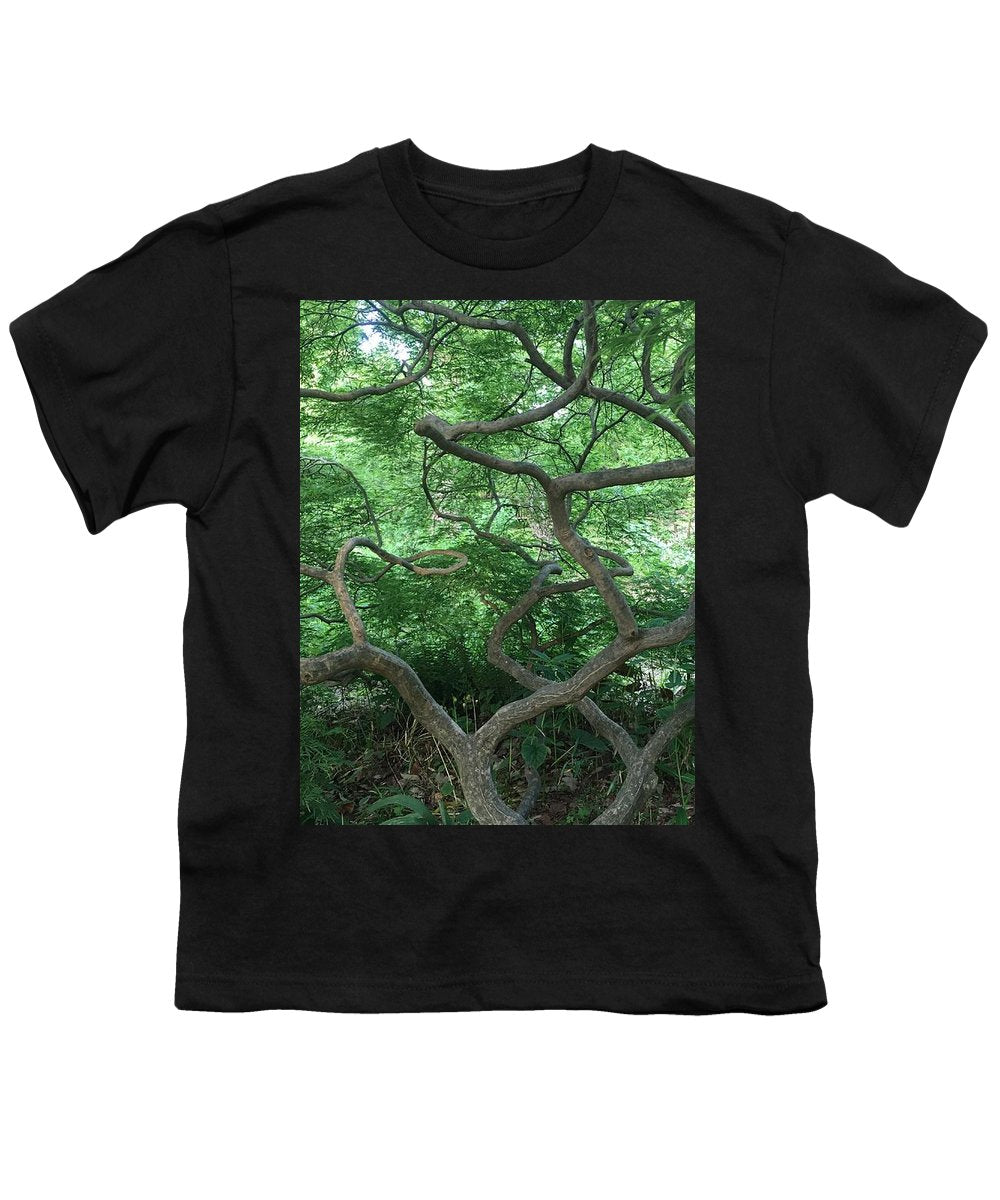 Cascading Japanese Maple - Youth T-Shirt