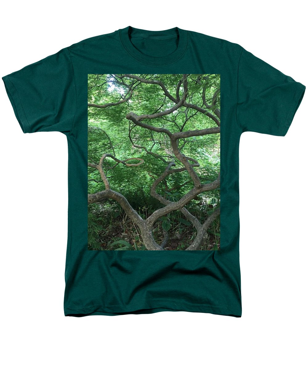 Cascading Japanese Maple - Men's T-Shirt  (Regular Fit)