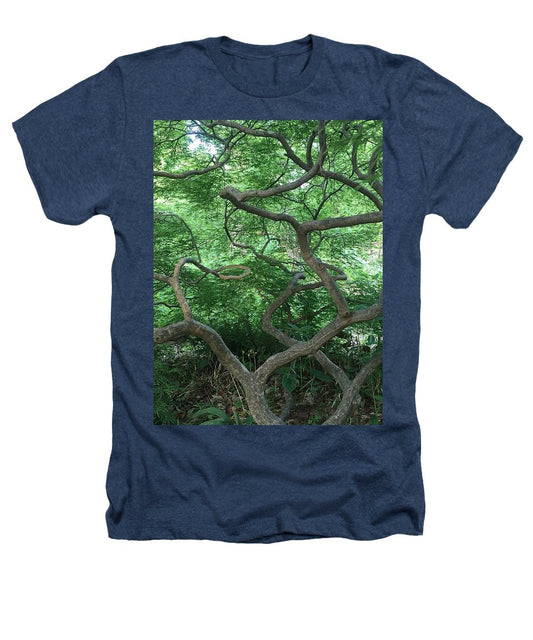 Cascading Japanese Maple - Heathers T-Shirt