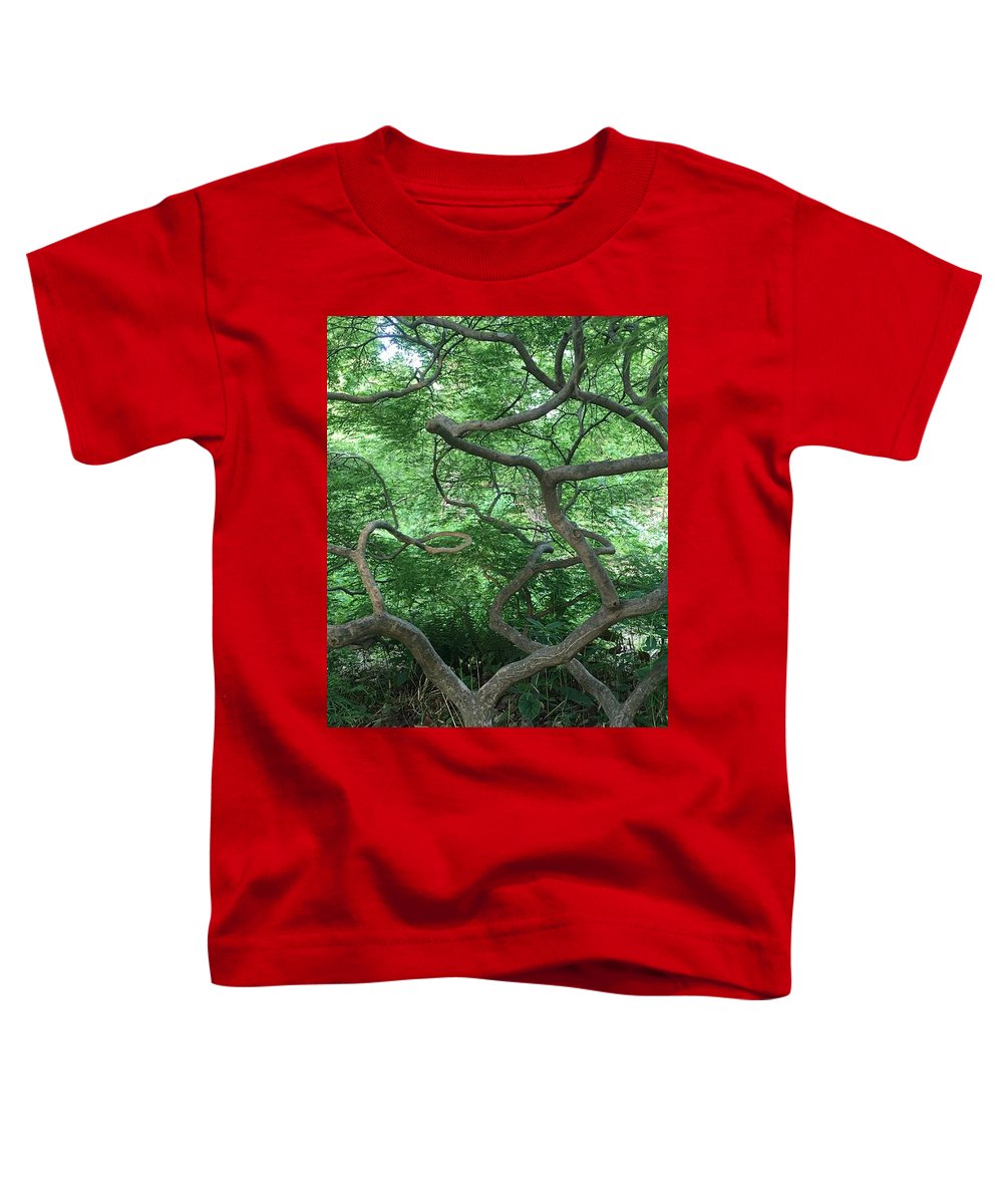 Cascading Japanese Maple - Toddler T-Shirt