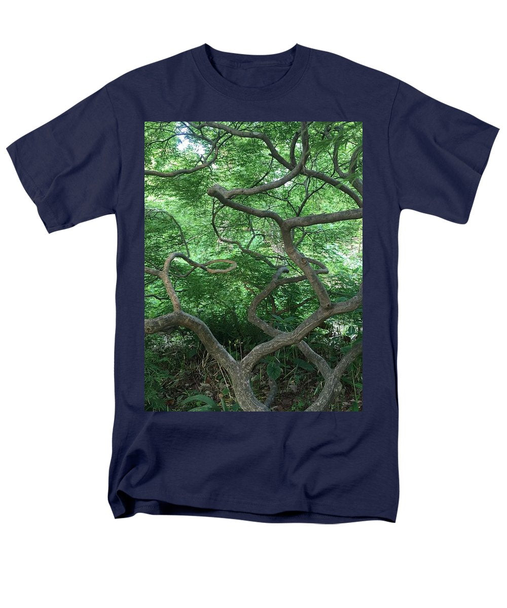 Cascading Japanese Maple - Men's T-Shirt  (Regular Fit)