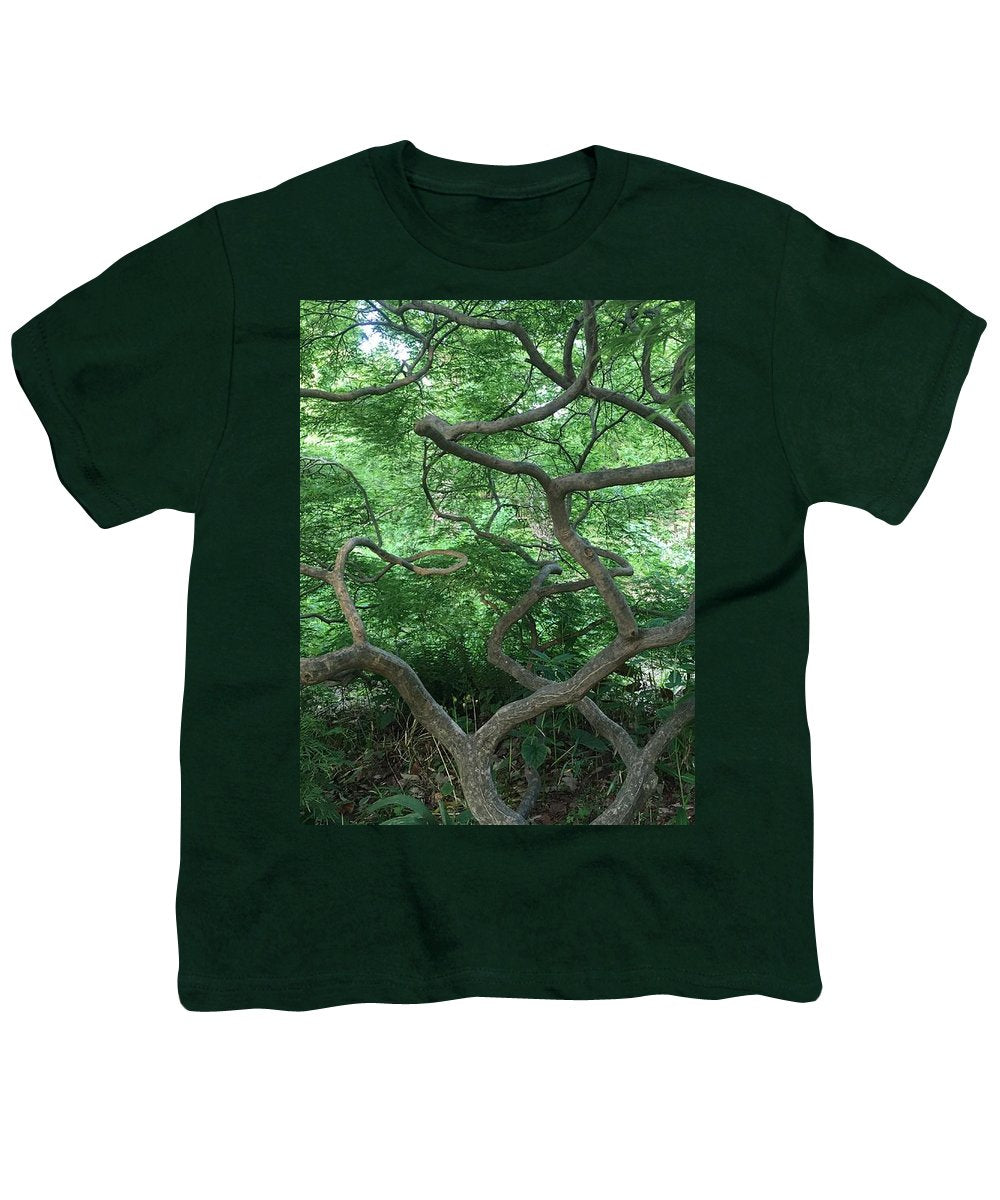 Cascading Japanese Maple - Youth T-Shirt