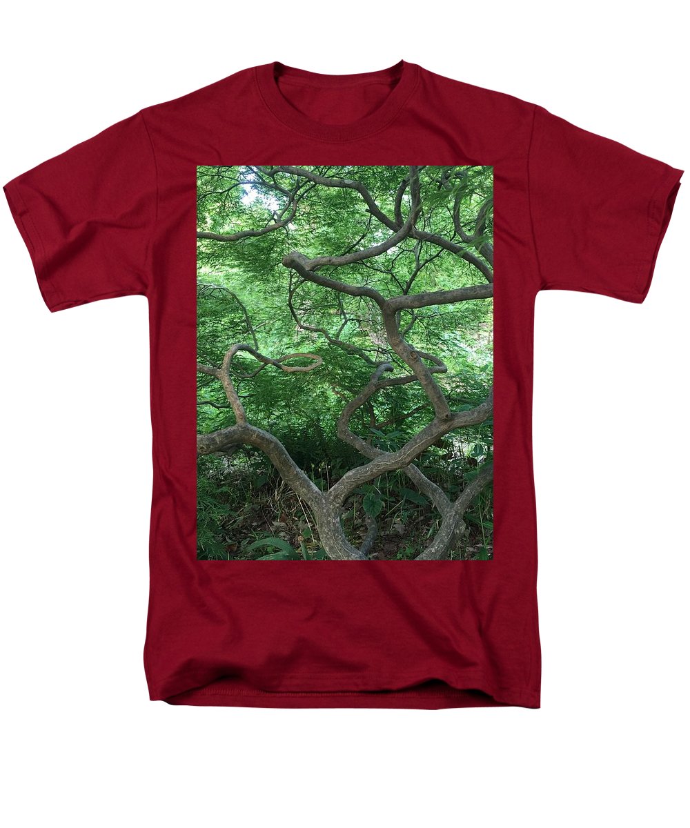 Cascading Japanese Maple - Men's T-Shirt  (Regular Fit)