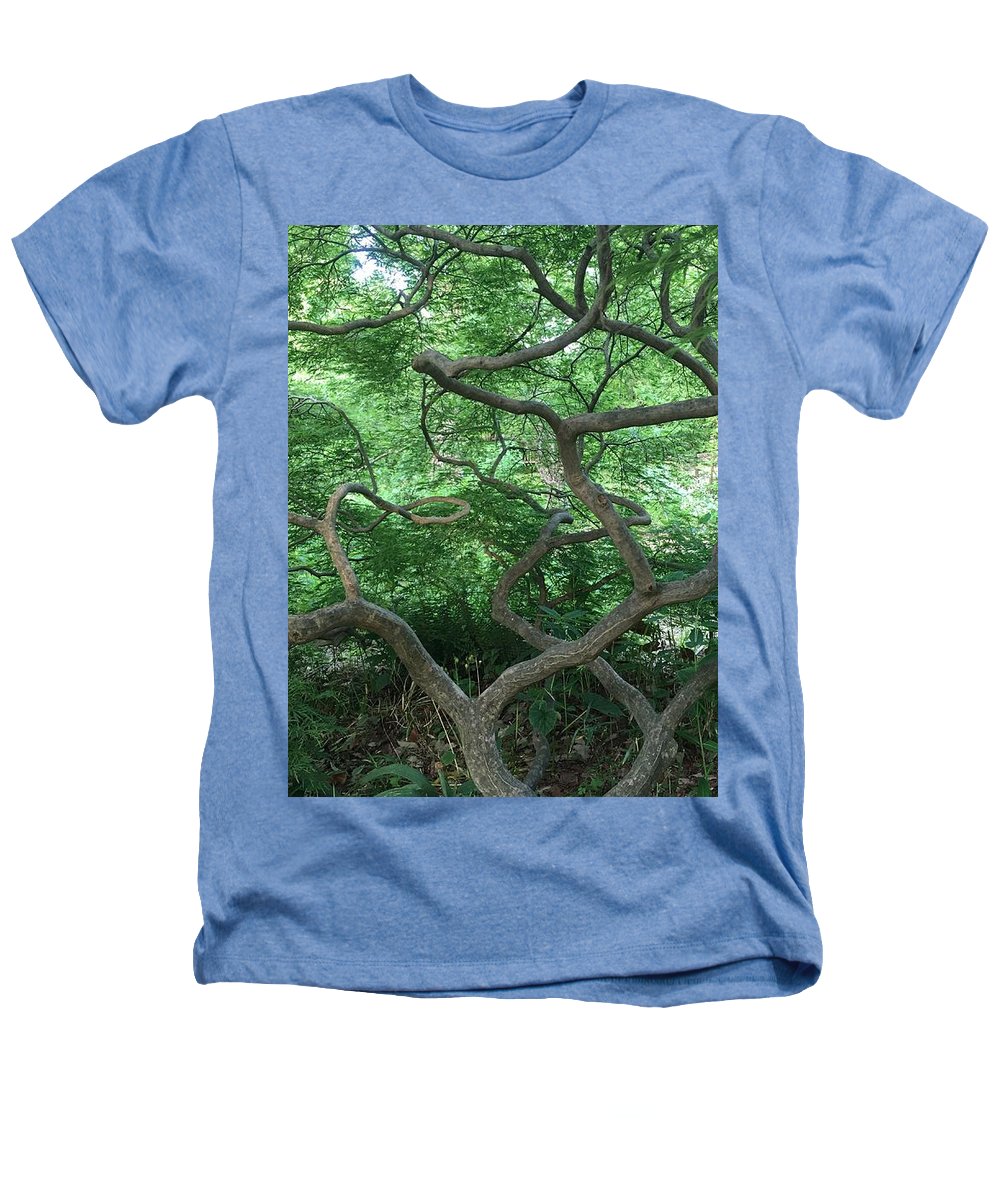 Cascading Japanese Maple - Heathers T-Shirt