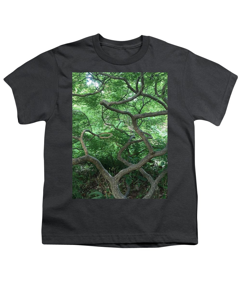 Cascading Japanese Maple - Youth T-Shirt