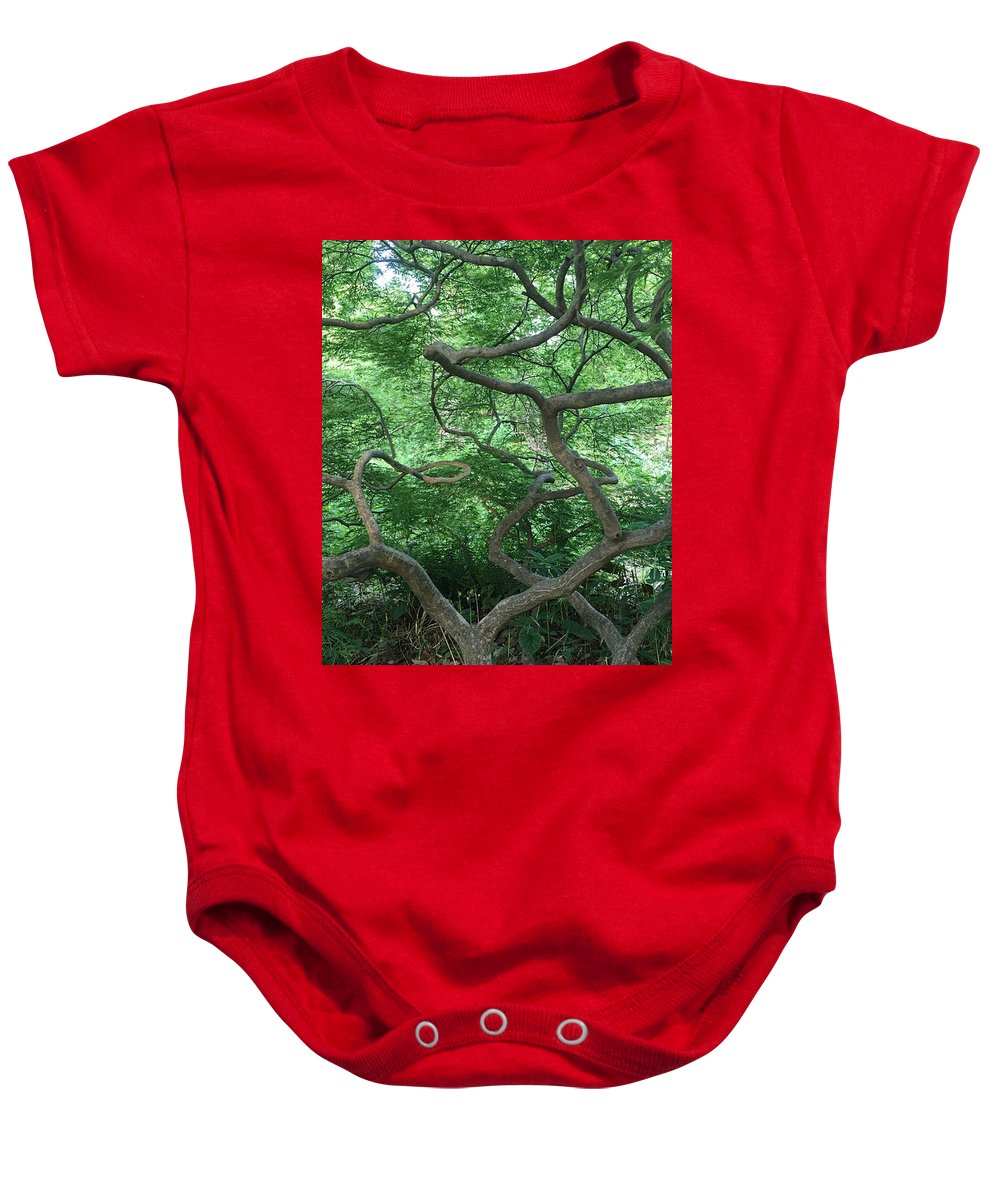 Cascading Japanese Maple - Baby Onesie