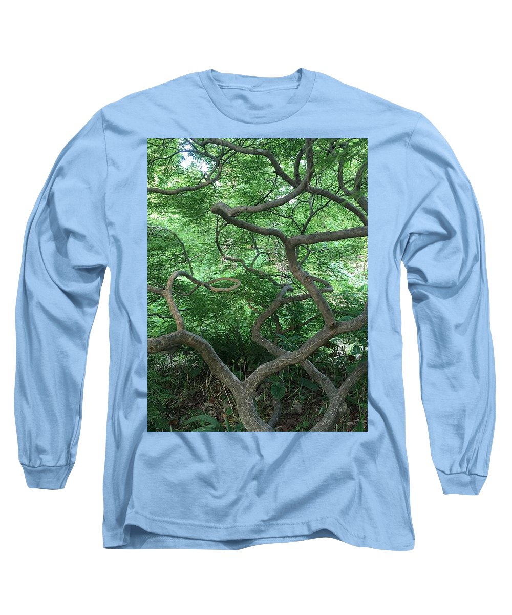 Cascading Japanese Maple - Long Sleeve T-Shirt