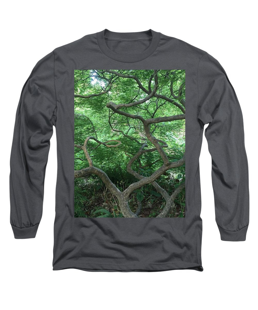 Cascading Japanese Maple - Long Sleeve T-Shirt