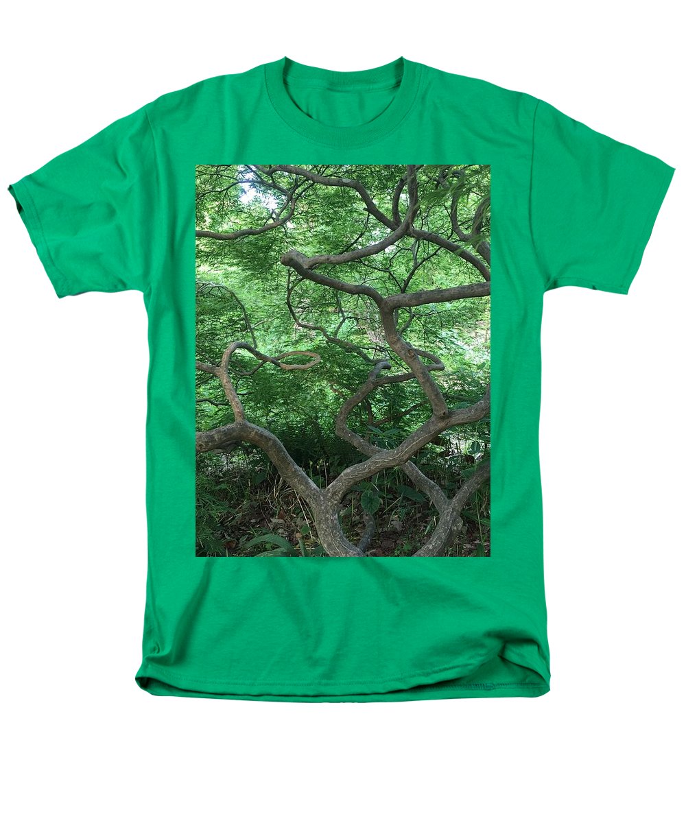 Cascading Japanese Maple - Men's T-Shirt  (Regular Fit)