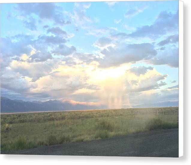 Far Away Rain - Canvas Print