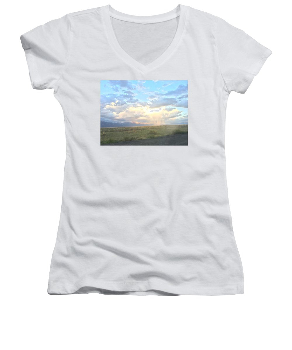 Far Away Rain - Women's V-Neck