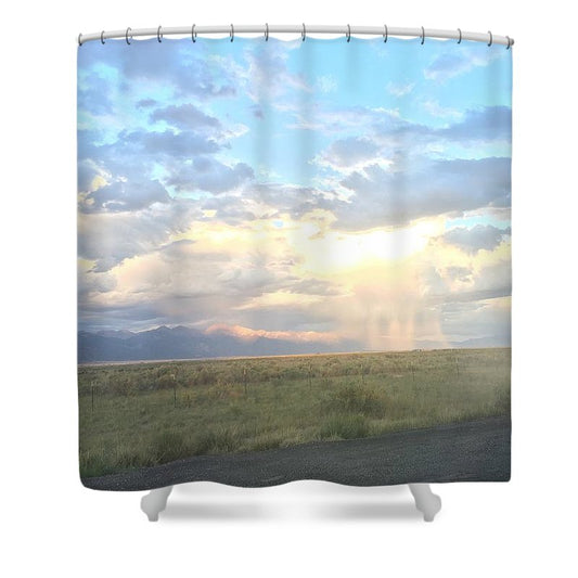 SHOWER CURTAIN : FAR AWAY RAIN