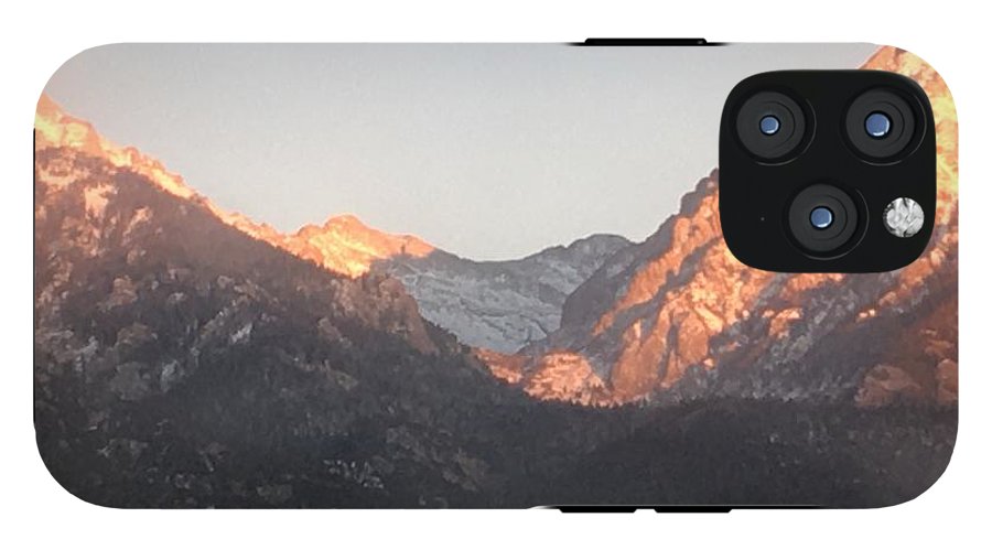 Winter Magic Hour Crestone - Phone Case