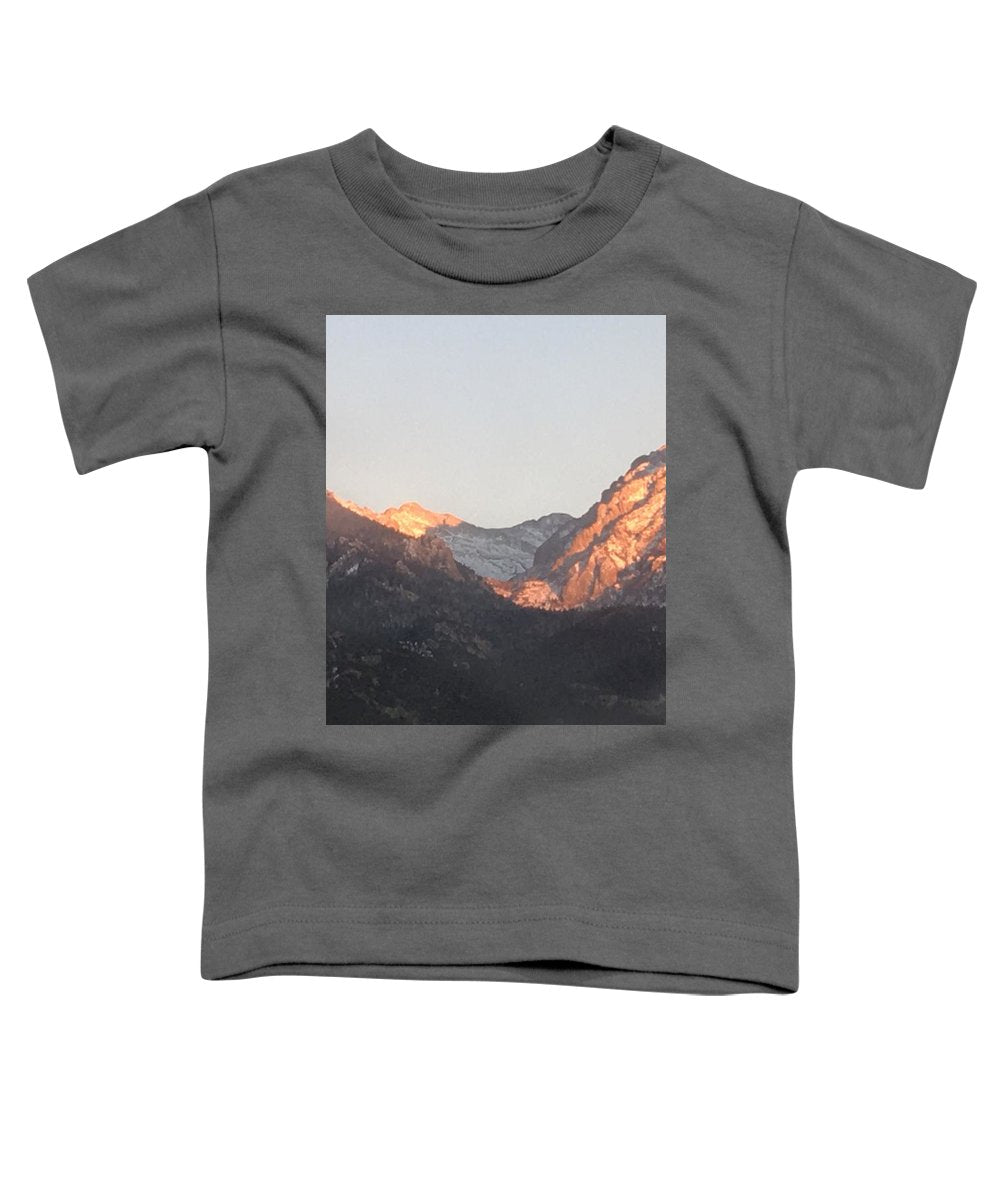 Winter Magic Hour Crestone - Toddler T-Shirt