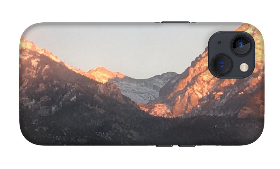 Winter Magic Hour Crestone - Phone Case