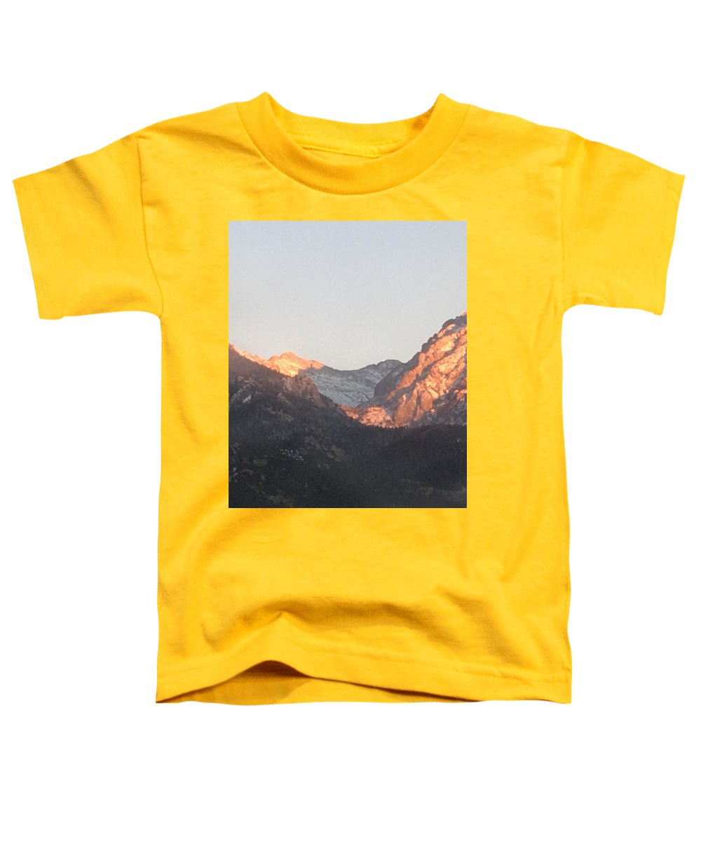 Winter Magic Hour Crestone - Toddler T-Shirt