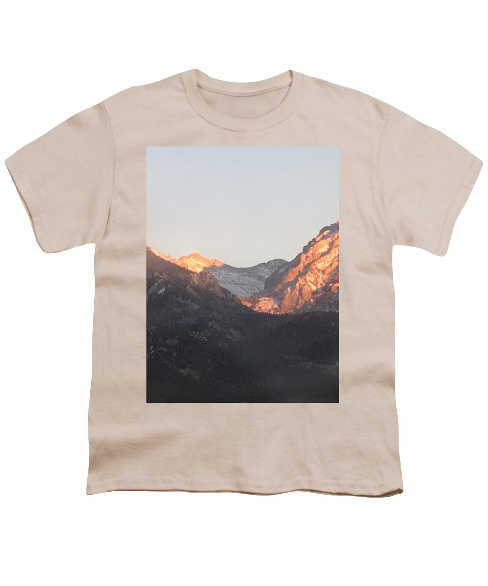 Winter Magic Hour Crestone - Youth T-Shirt