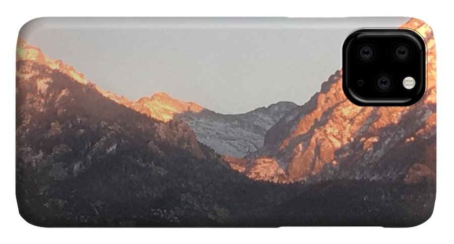 Winter Magic Hour Crestone - Phone Case