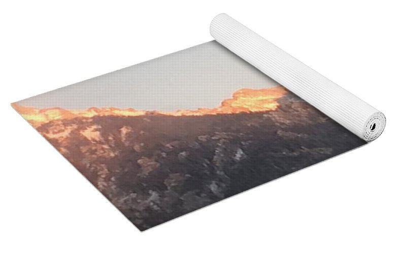 Winter Magic Hour Crestone - Yoga Mat