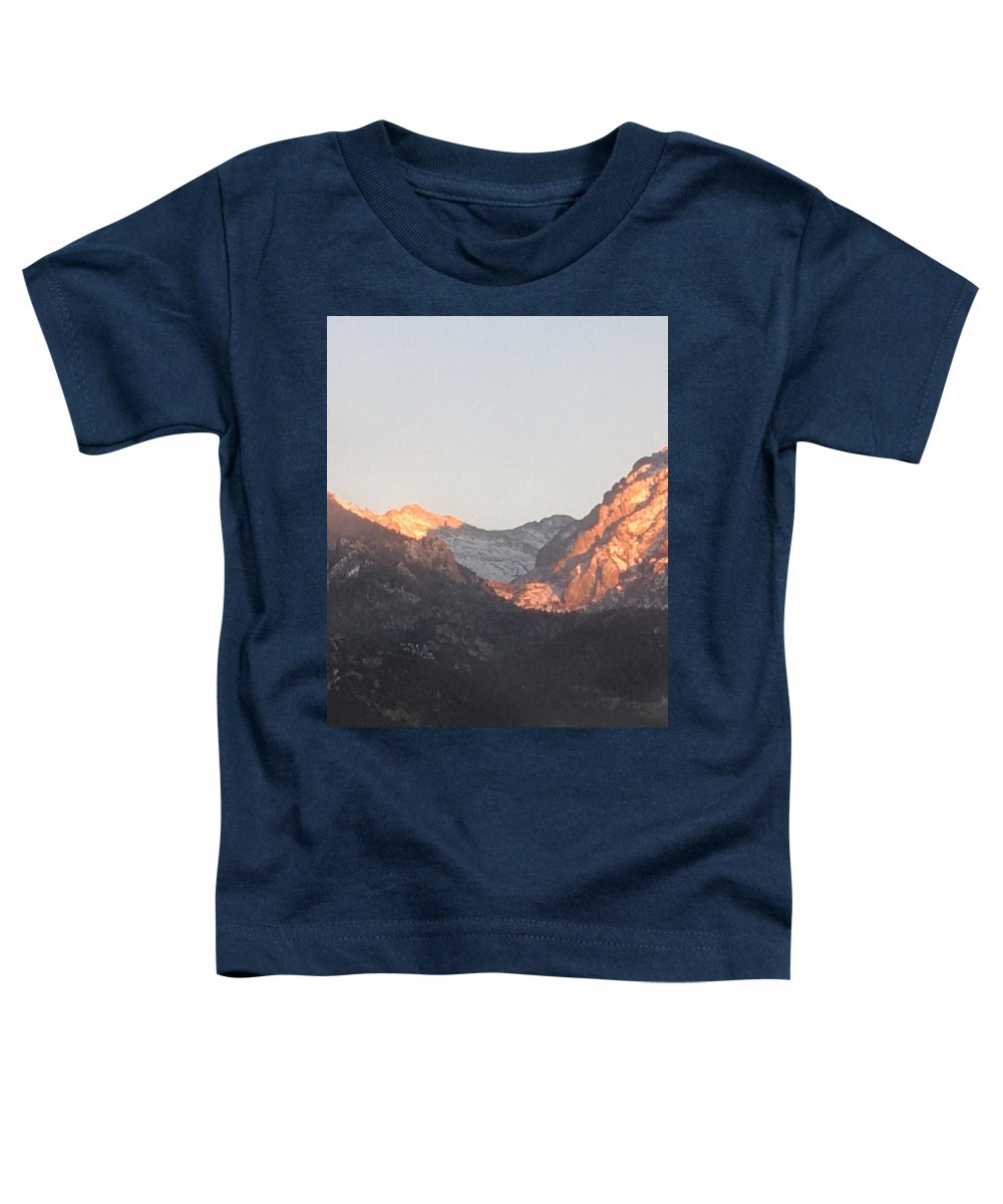 Winter Magic Hour Crestone - Toddler T-Shirt