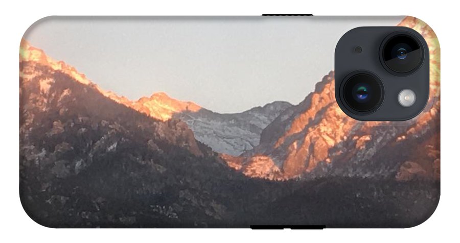 Winter Magic Hour Crestone - Phone Case