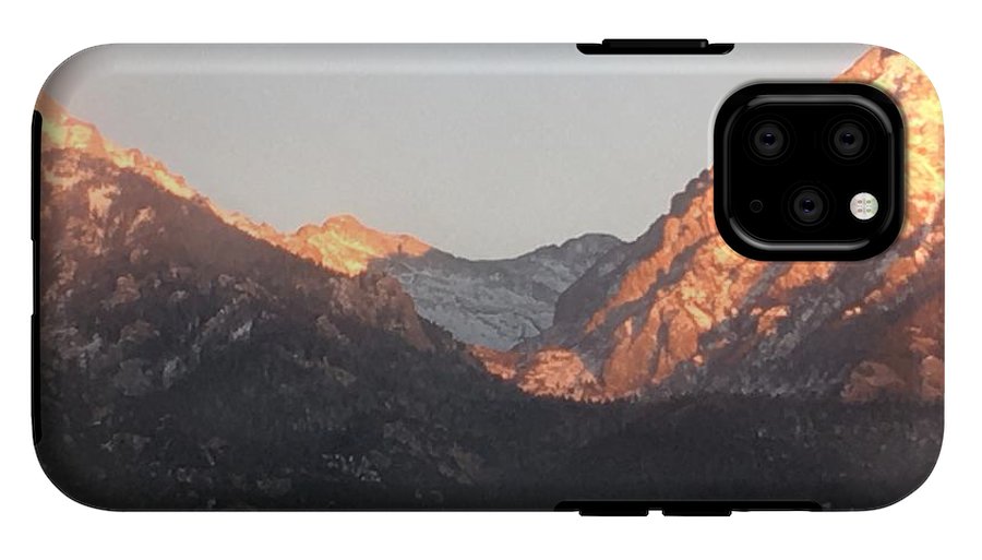 Winter Magic Hour Crestone - Phone Case