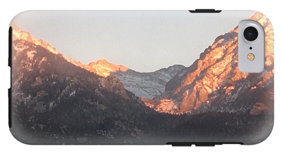 Winter Magic Hour Crestone - Phone Case