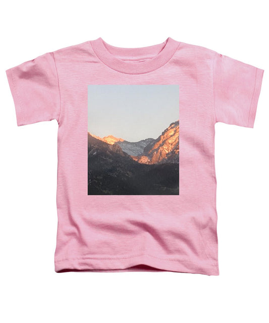 Winter Magic Hour Crestone - Toddler T-Shirt